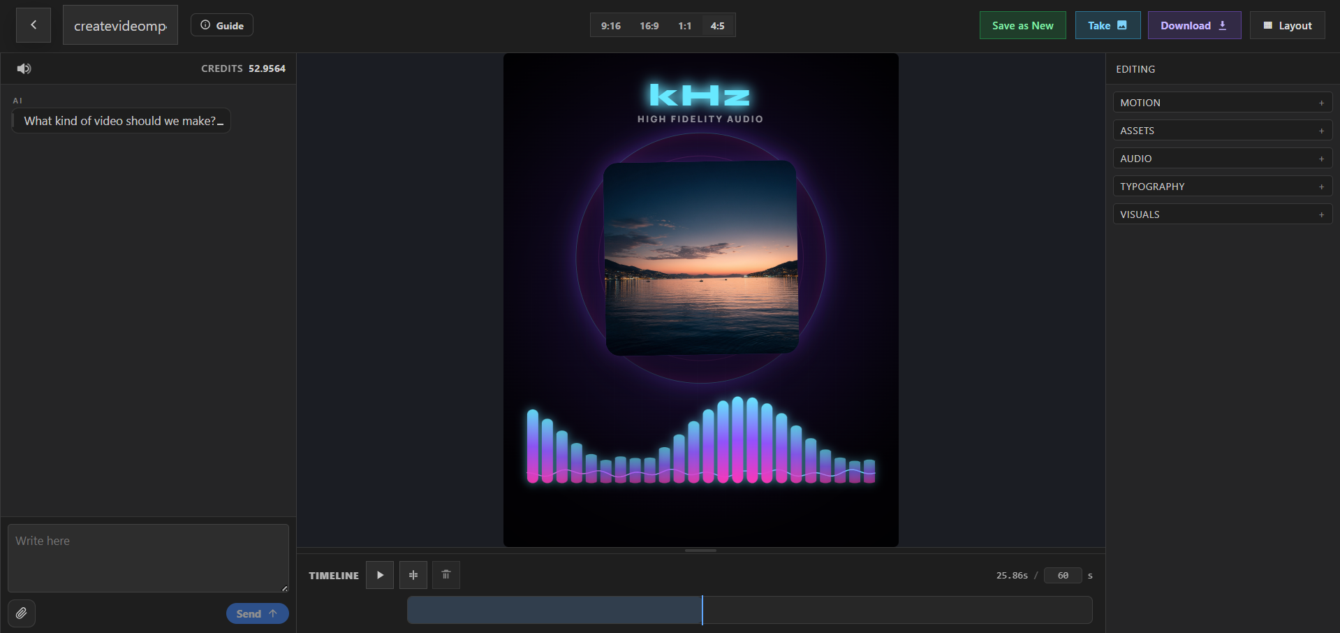 PlayableLab audio generation preview